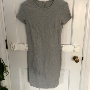 Grey BodyCon cotton dress